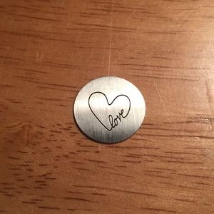 Origami Owl Medium Love Plate